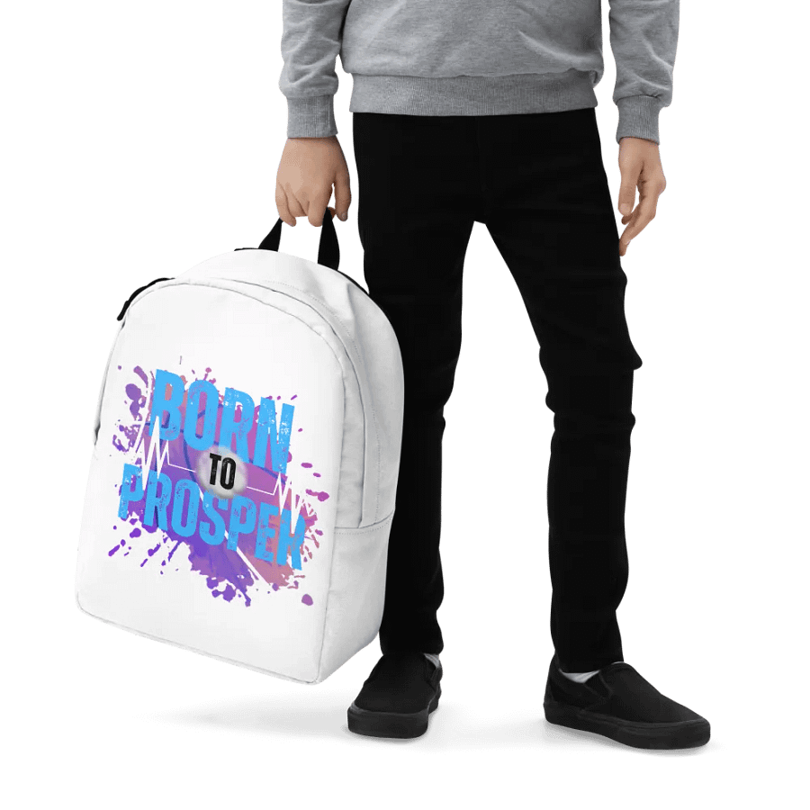 Born to Prosper All-Over Backpack product image (6)