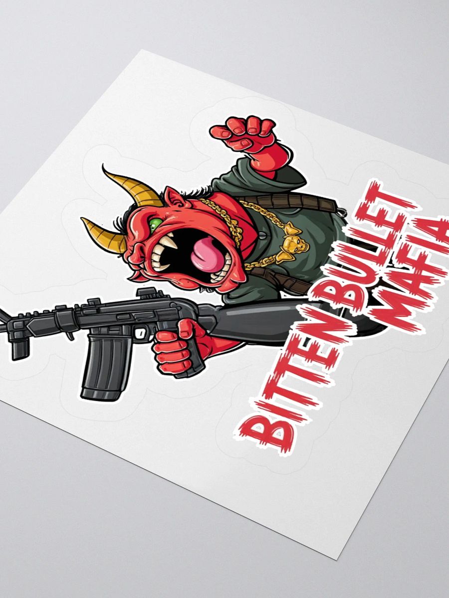 Bitten Bullet Mafia - AK-40 Devil Sticker product image (8)