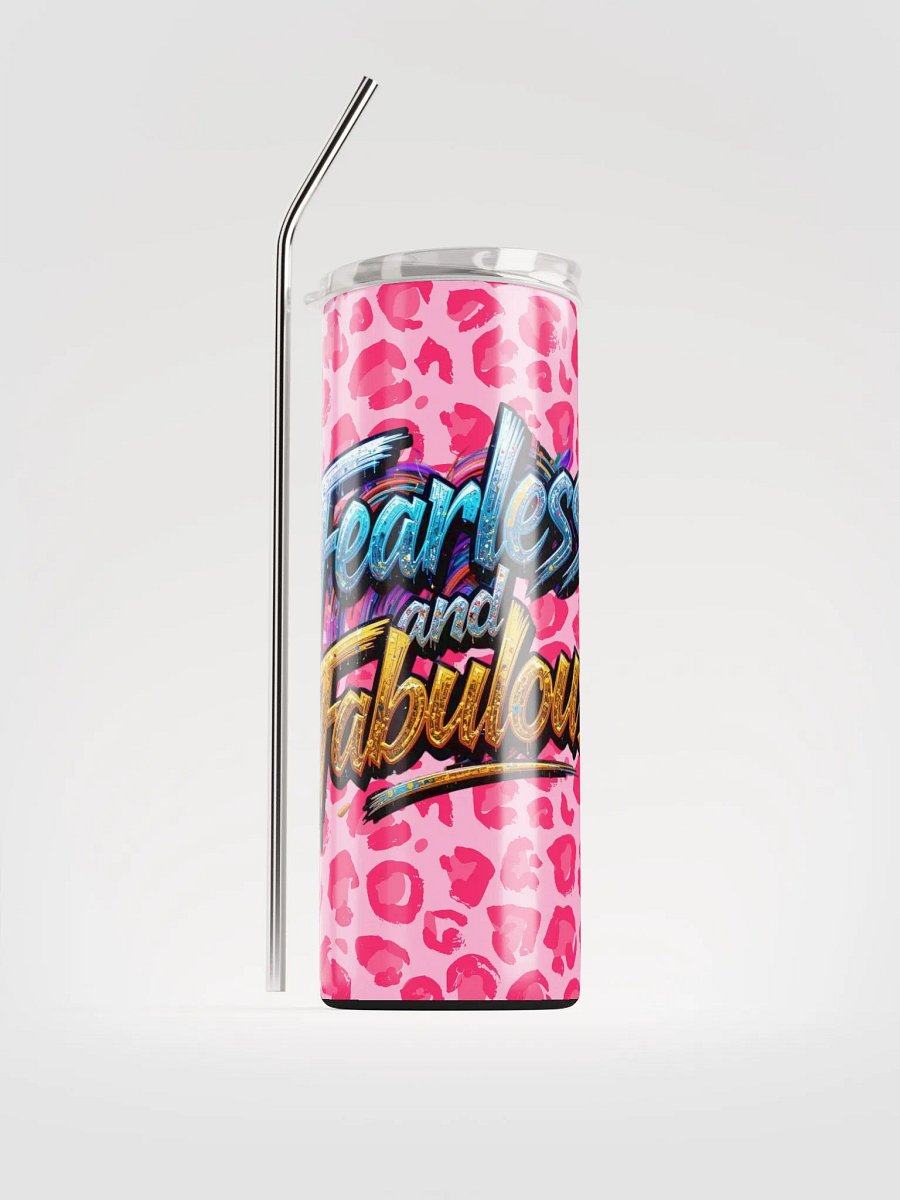 Fearless and Fabulous Stainless Steel Tumbler product image (1)