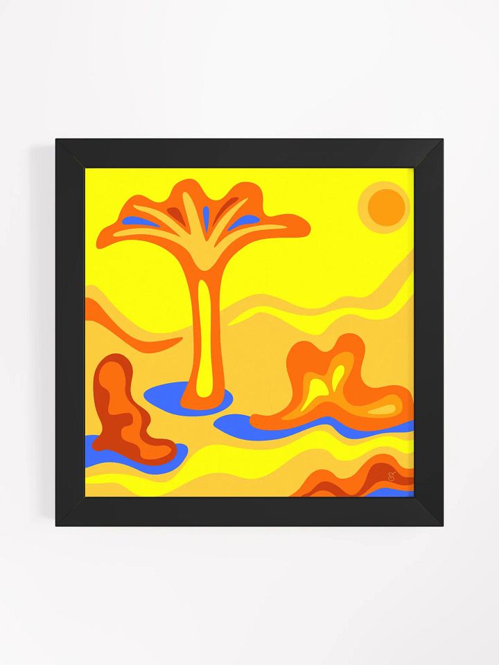 Desert Dreams Framed Art Poster - Abstract Landscape No. 7 product image (10)