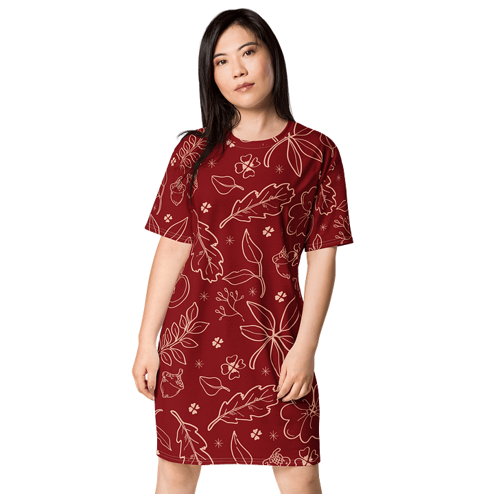 Nature's Tapestry T-Shirt Dress product image (1)