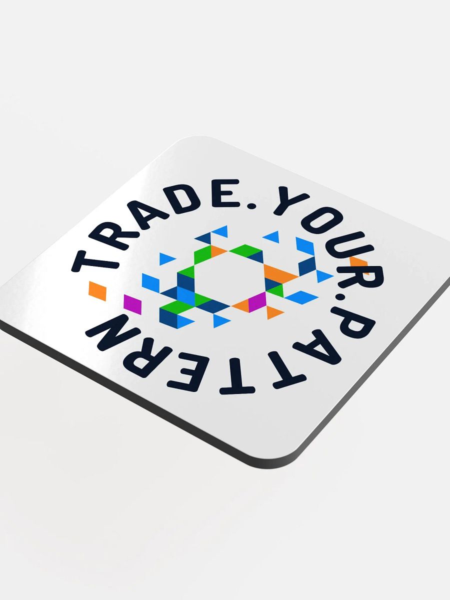 Trade Your Pattern Coaster product image (4)