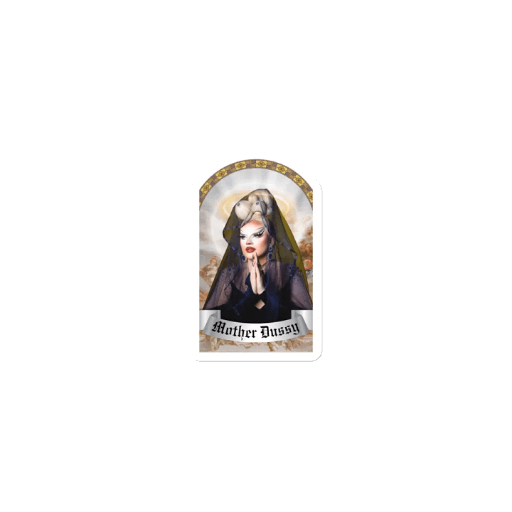Mother Dussy Cutout Magnet product image (1)