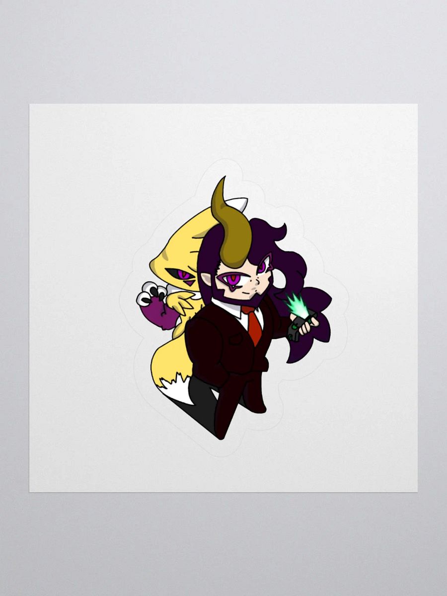 Devilish Companion Sticker product image (9)
