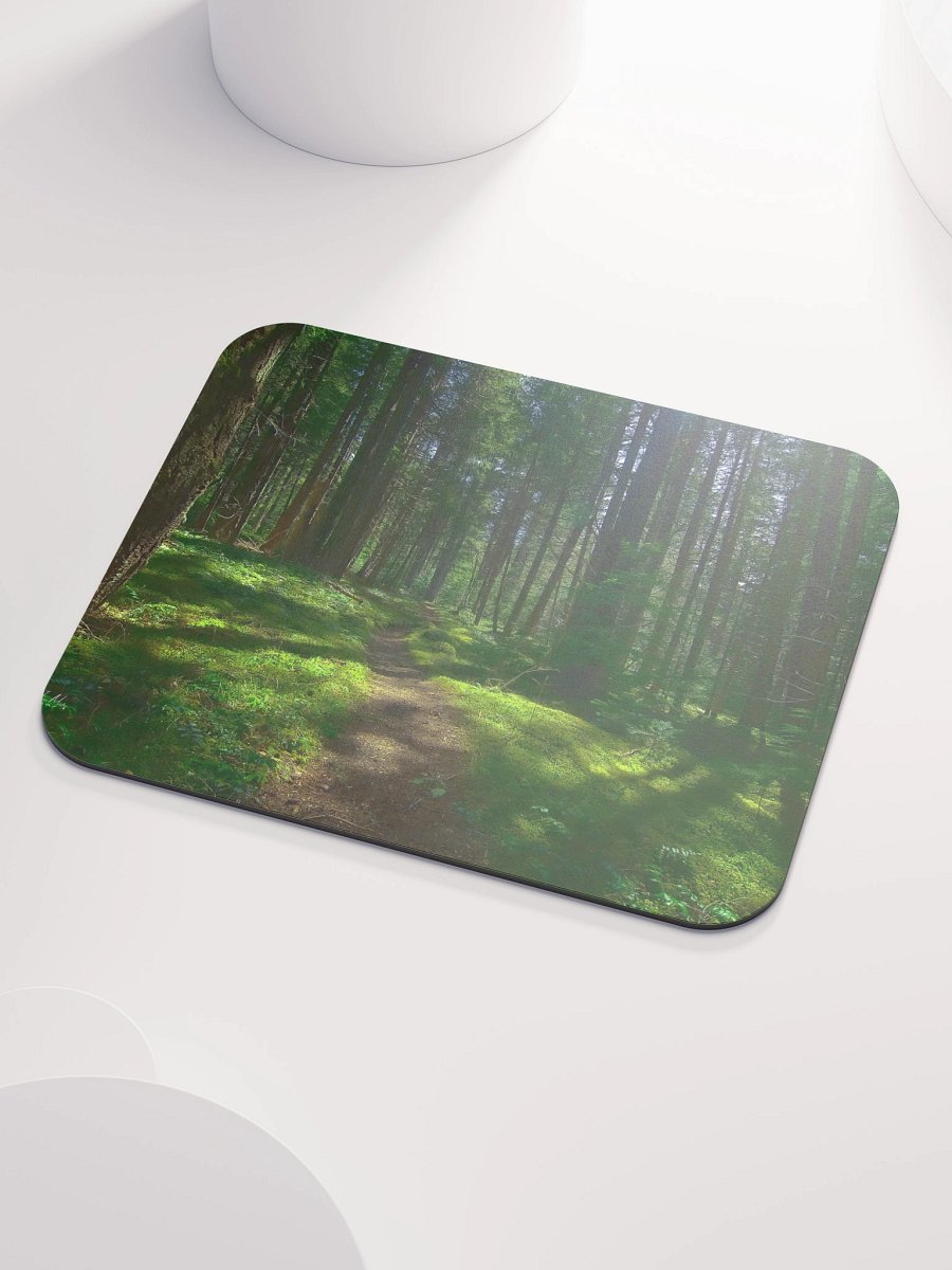 Lower Dungeness Trail Timber sun lighting Mouse Pad product image (3)