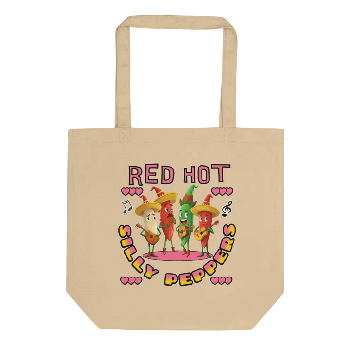 Red Hot Silly Peppers Eco Tote product image (1)