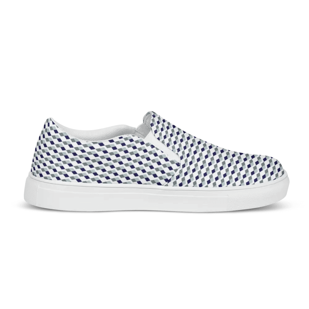Premium Checkered Slip Ons Men's n. 24 product image (10)