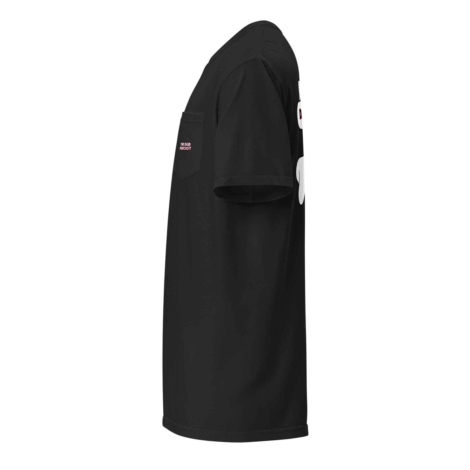 The DGD Podcast Unisex Pocket Tee product image (7)