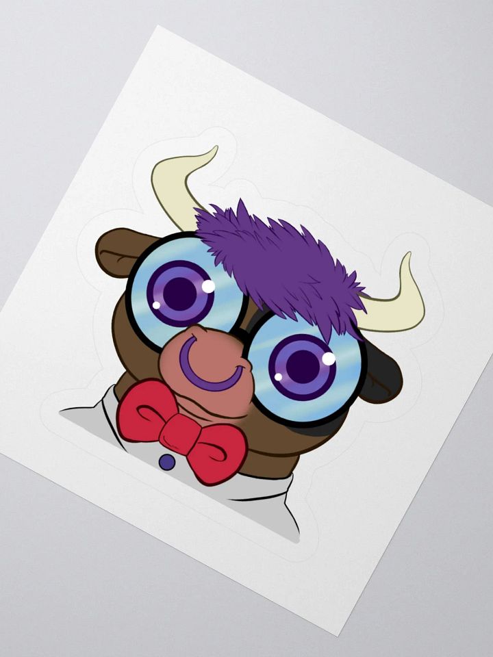Yuuma Nerd Emote Sticker product image (2)