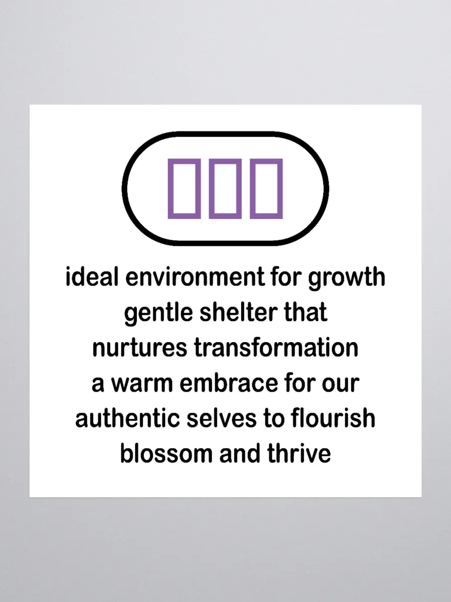 enclosure Sticker - light purple line product image (4)