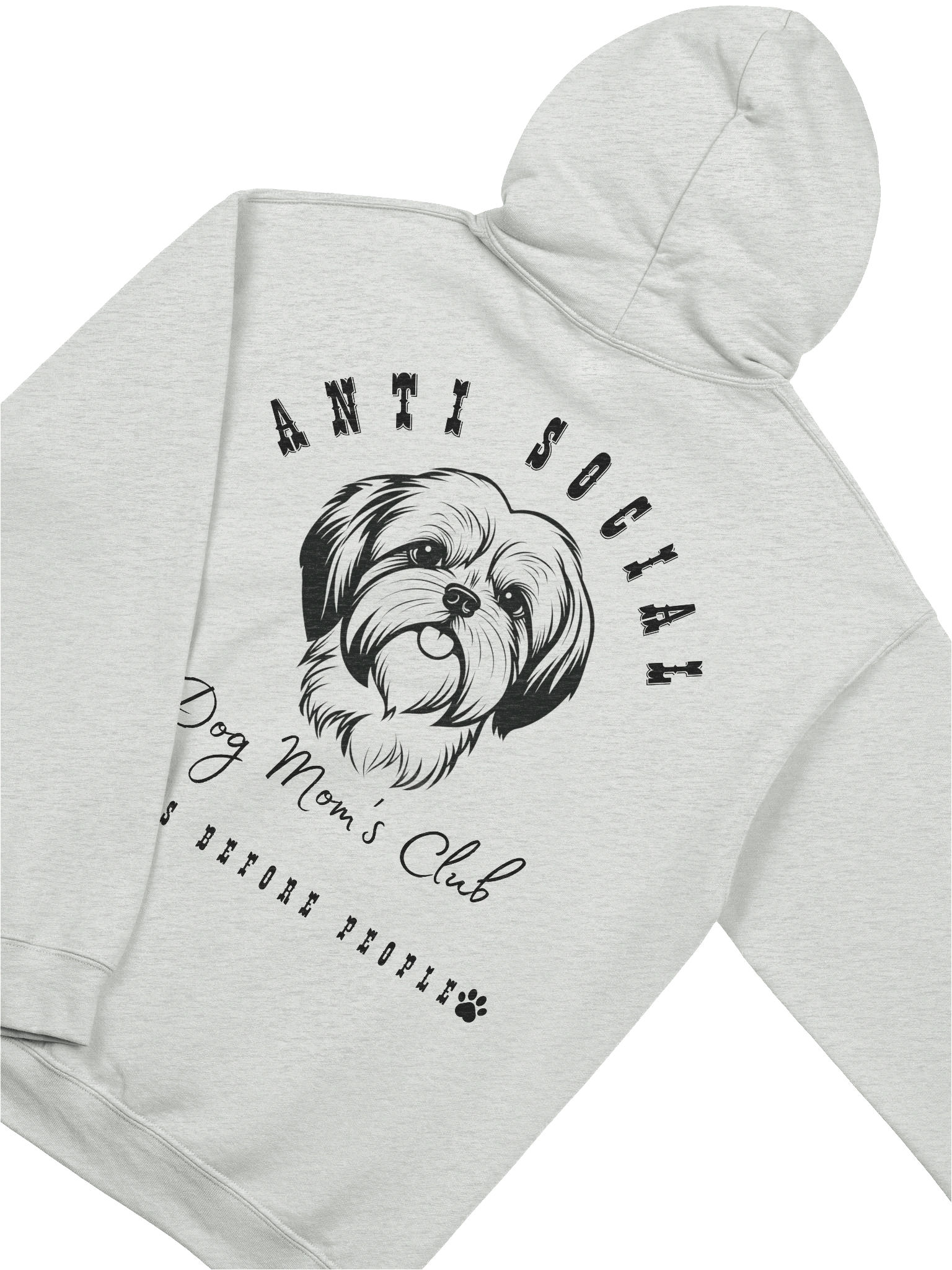 Long-Haired Dog Mom Club Hoodie product image (4)