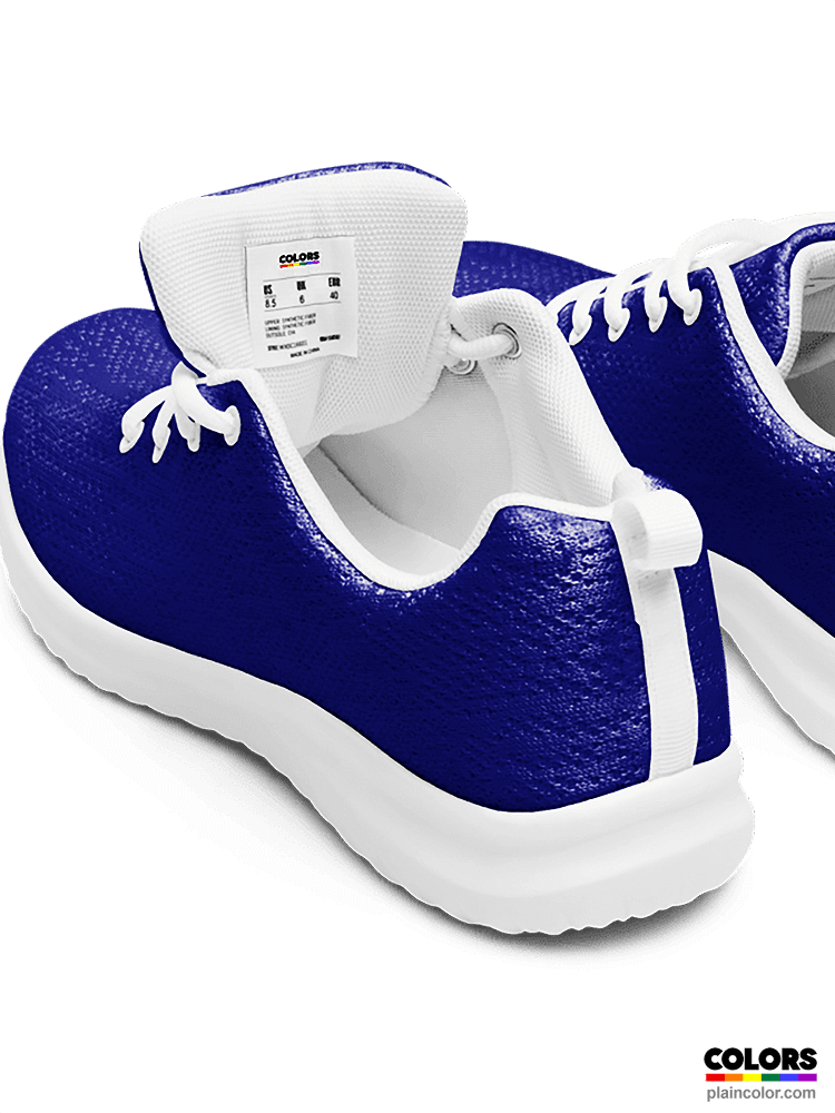 Women's Navy Blue Athletic Shoes Lace-up Sneakers product image (5)