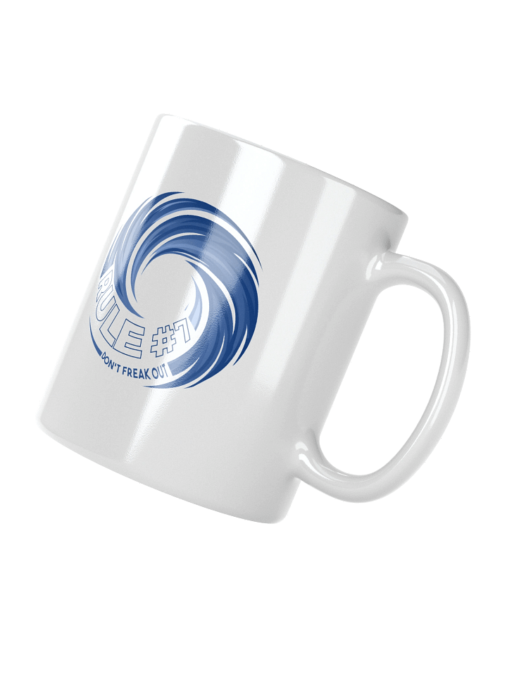 Rule #7 Mug Blue and White product image (4)