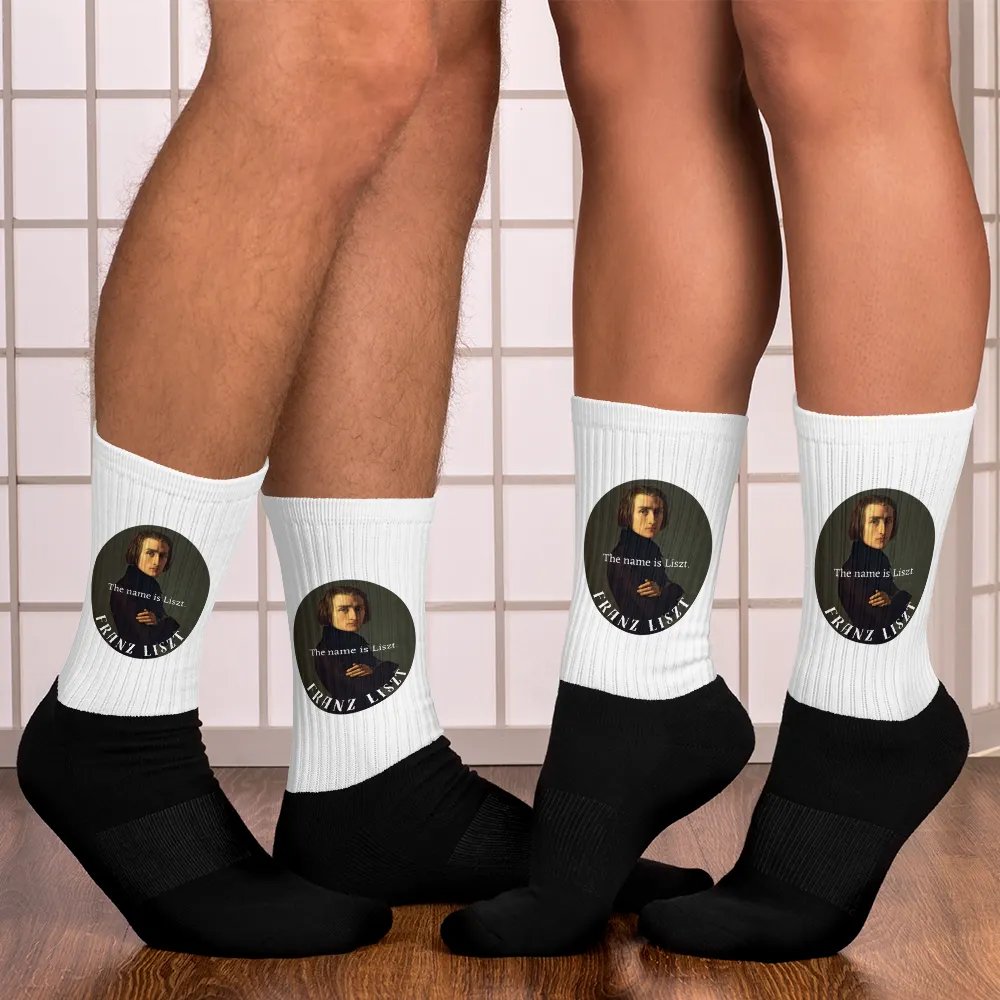 The Name is Liszt. Franz Liszt | Socks product image (7)