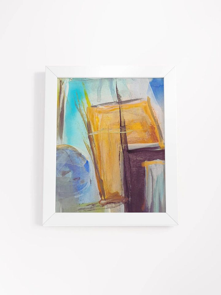 original abstract painting by b.reters, framed product image (1)