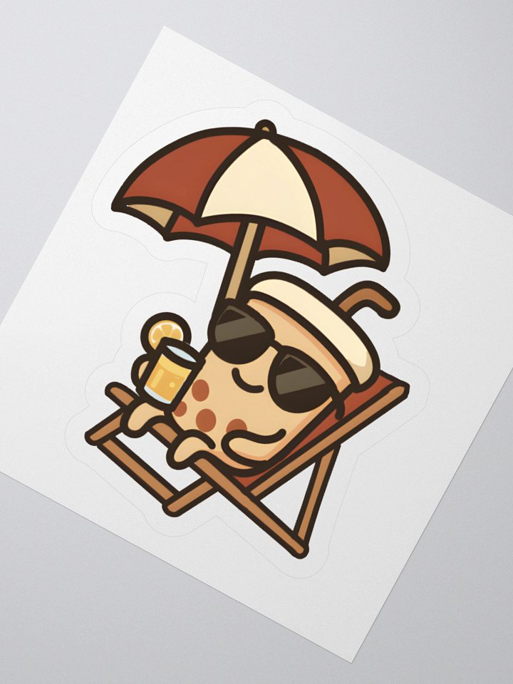 Chill Boba Beach Sticker product image (3)