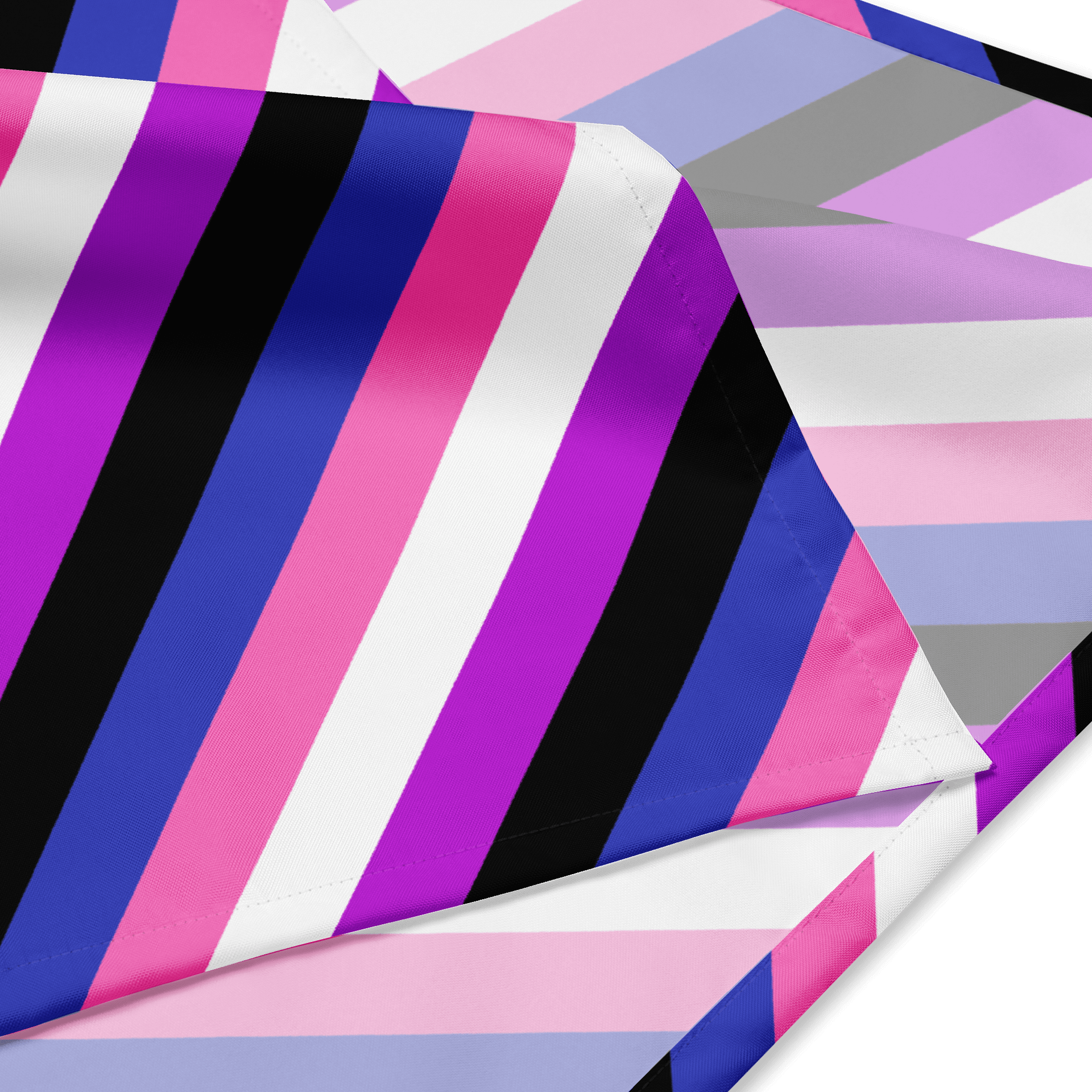 Genderfluid Flag Bandana product image (2)