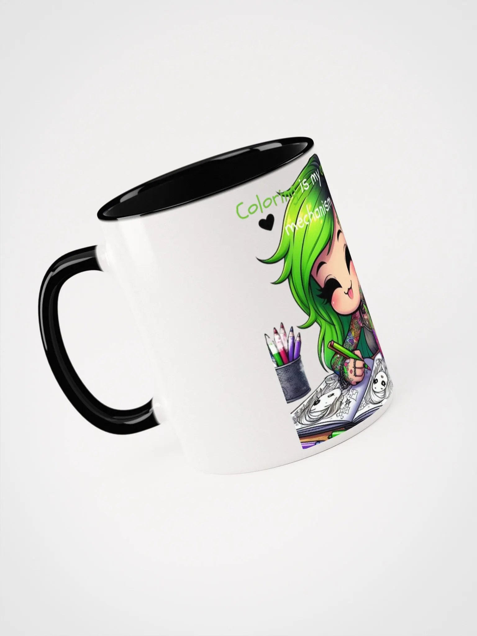 coloring is my coping mechanism mug product image (6)
