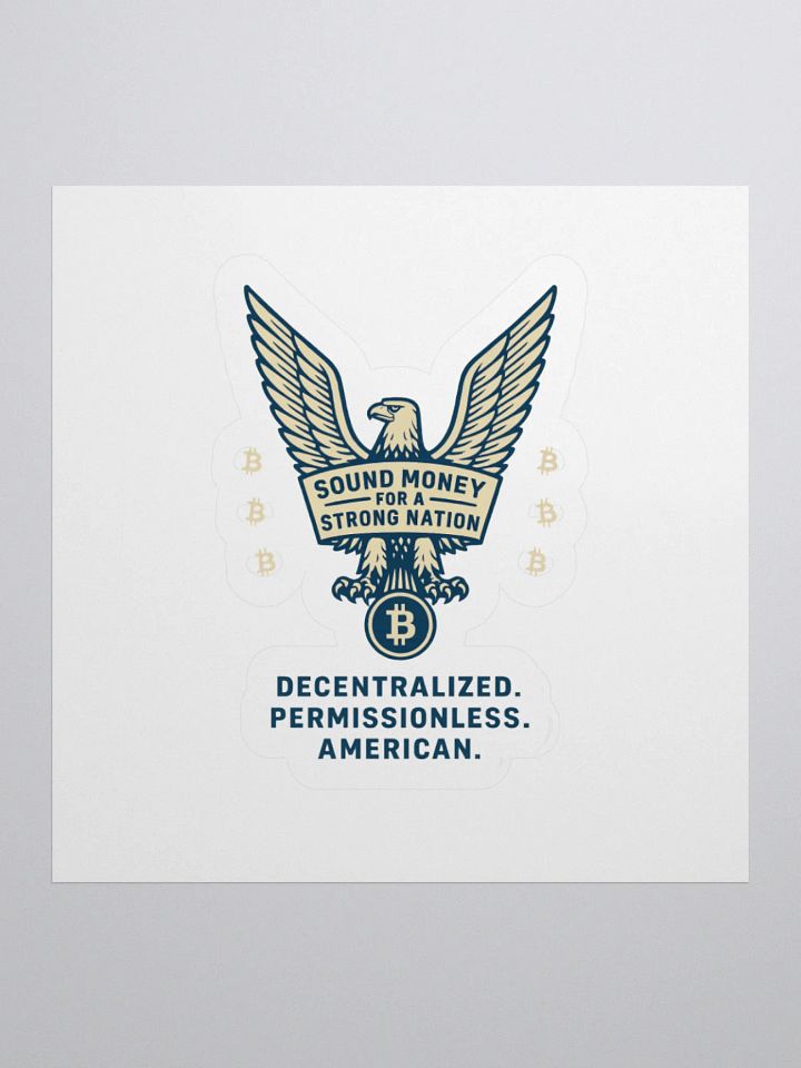 Sound Money Stickers product image (3)