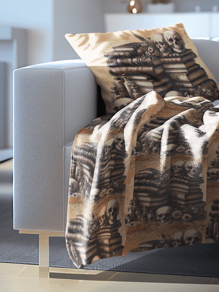 Gothic Academia Throw Blanket product image (1)