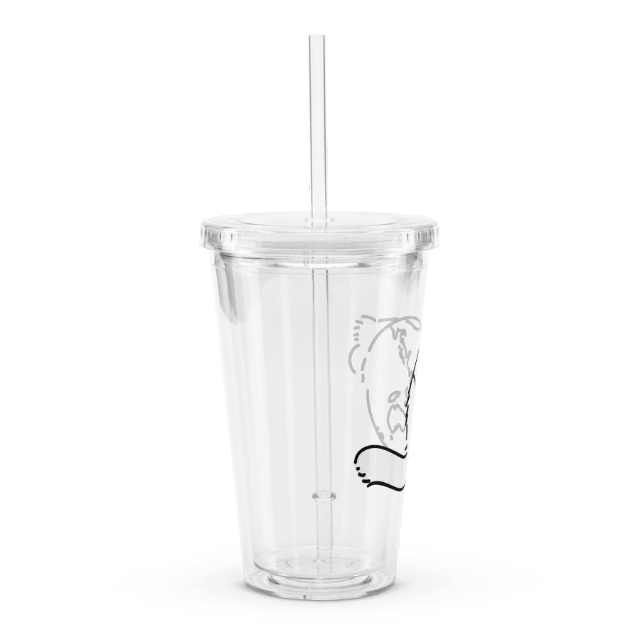 Planet Manul Asia & Oceania - Transparent Cup & Straw product image (3)