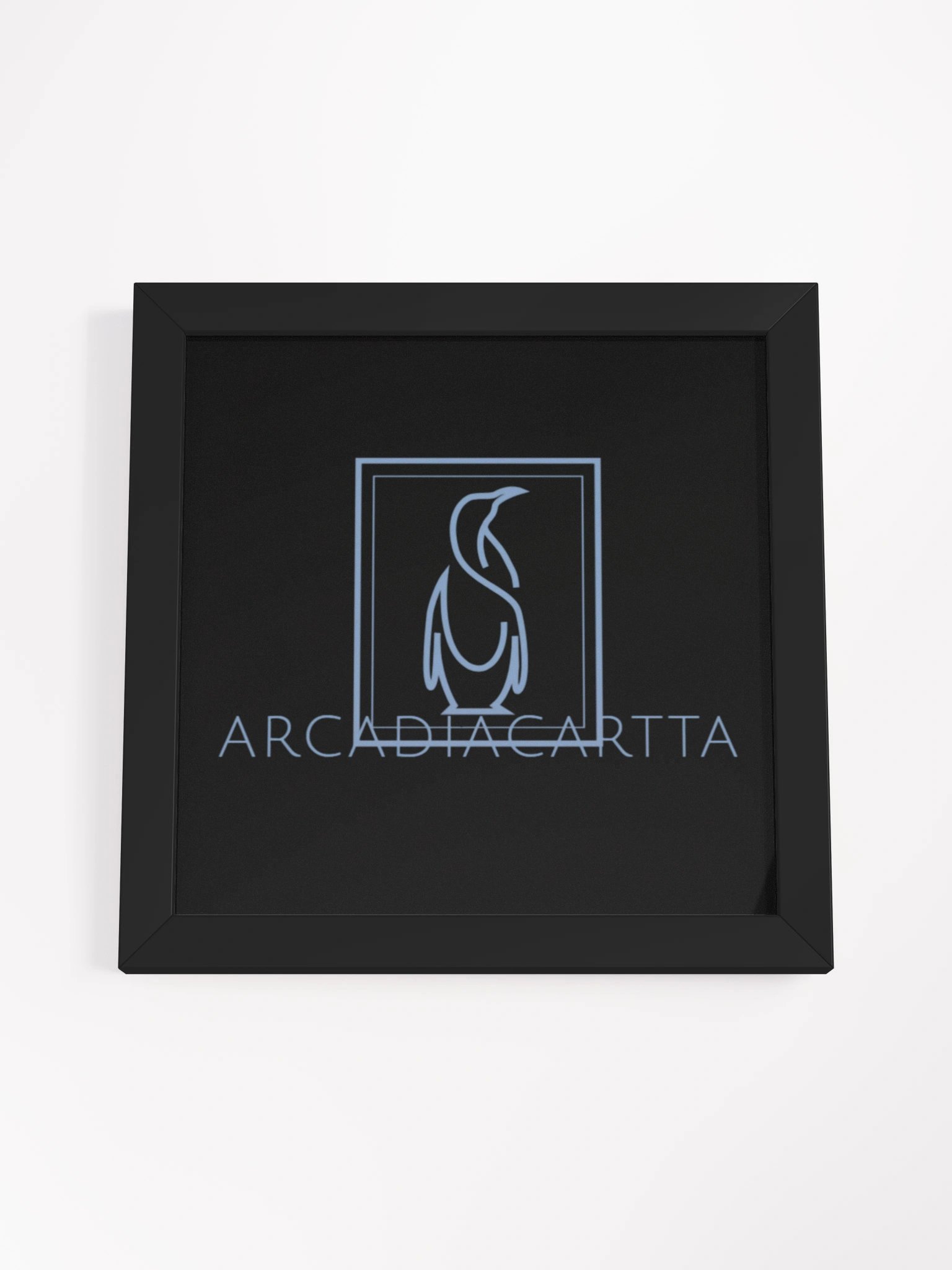 Monochrome Penguin Minimalist Poster (Logo) product image (14)