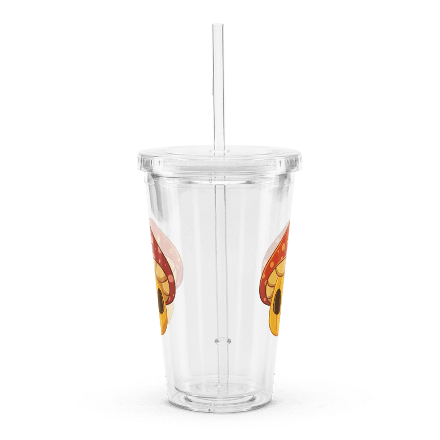Mushie Pumpkin Plastic Tumbler product image (5)
