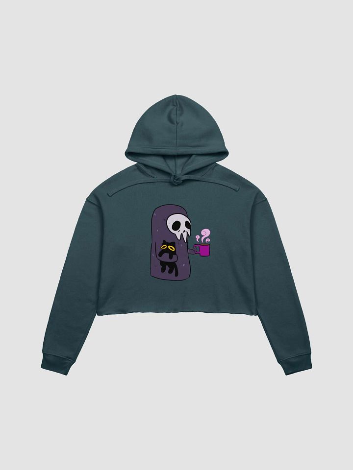 Tired Death Cropped Hoodie product image (2)