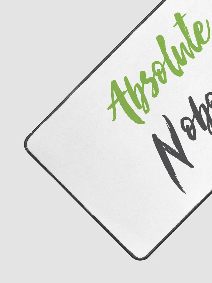 Nobody's Desk Mat product image (2)