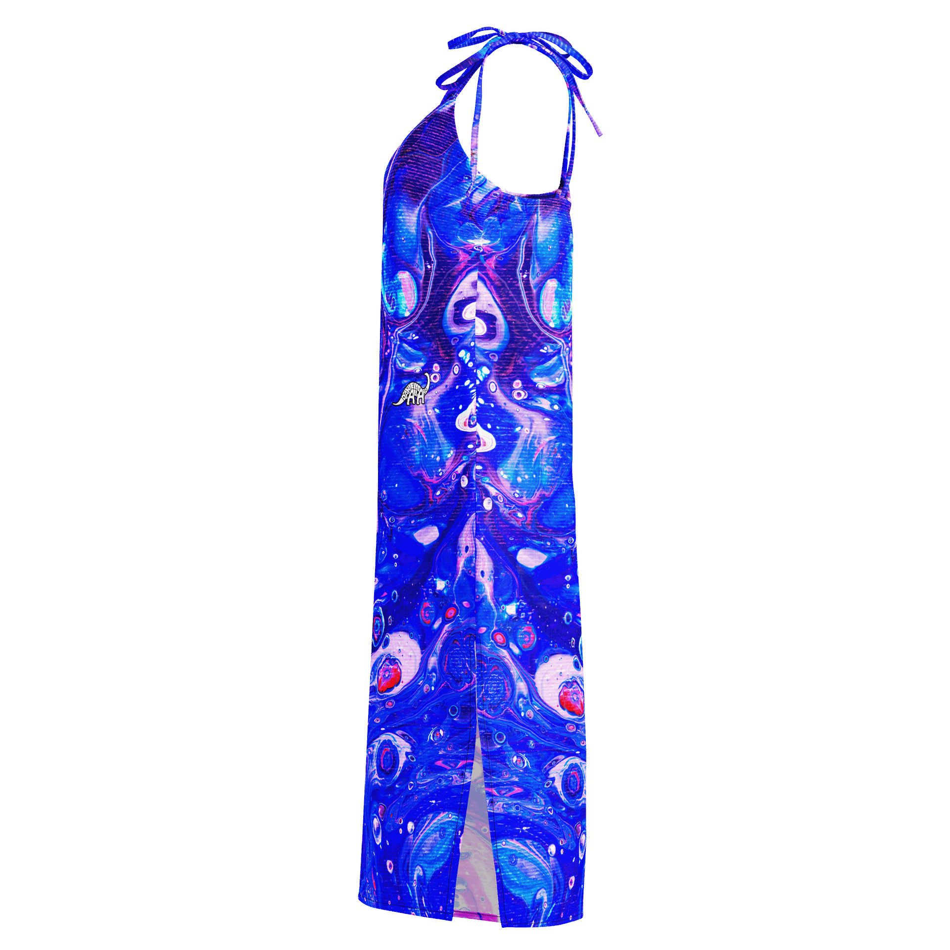 Bubblegum Fluid Acrylic Slip Dress product image (3)