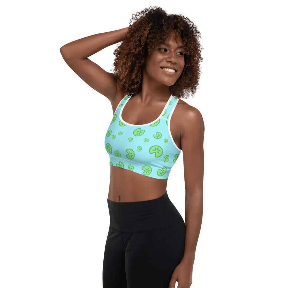 Lilypad Padded Sports Bra product image (3)