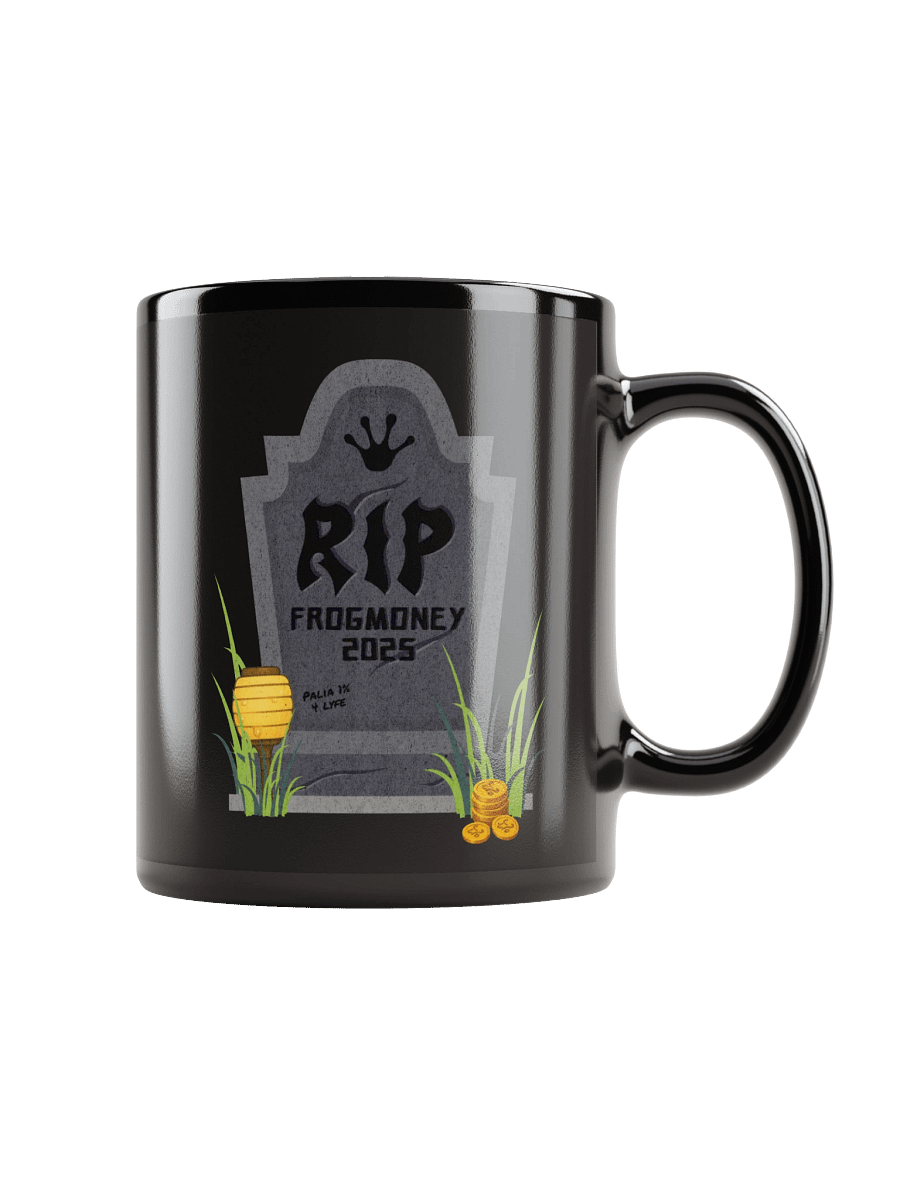 RIP FROGMONEY 2025 Grave Mug product image (2)