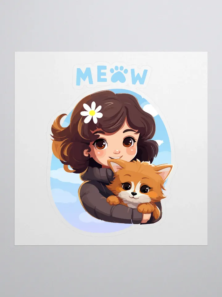 Meow Magic Kiss Cut Stickers product image (1)
