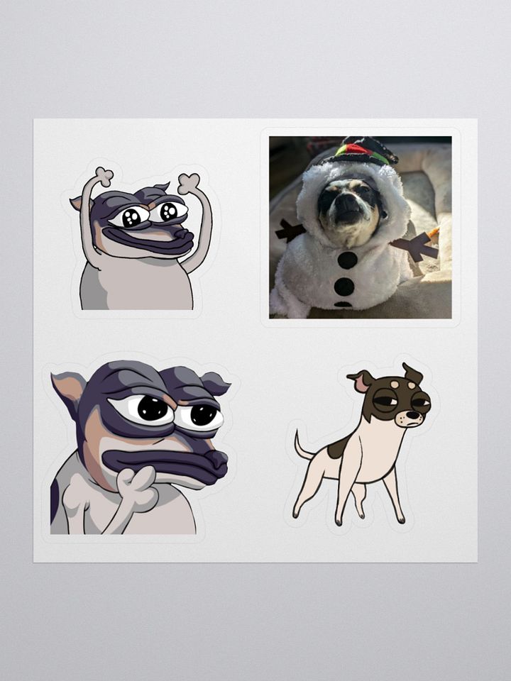 Pawsitively Adorable Cookie the Dog Sticker Set product image (1)