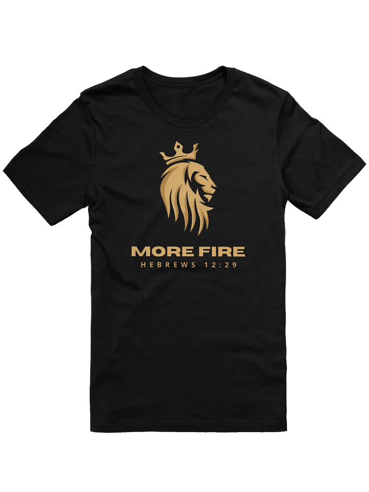 Heb. 12:29 Lion Logo T Shirt product image (1)