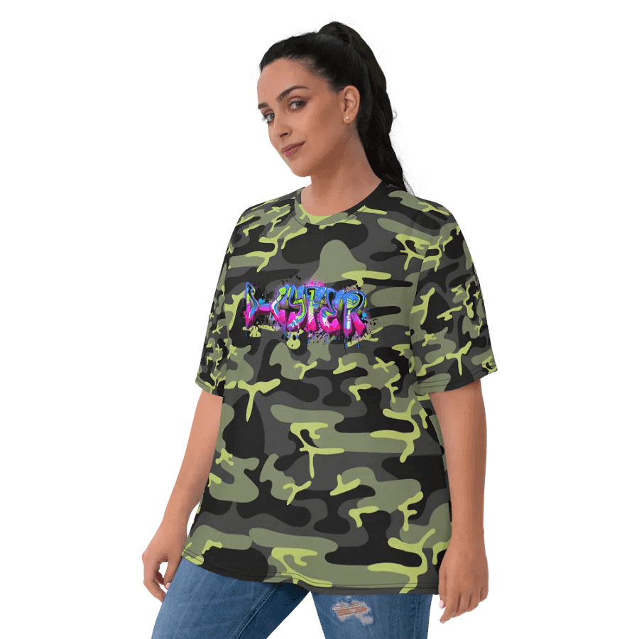 Urban D-cyfer Graffiti Fusion Women's T-Shirt product image (6)