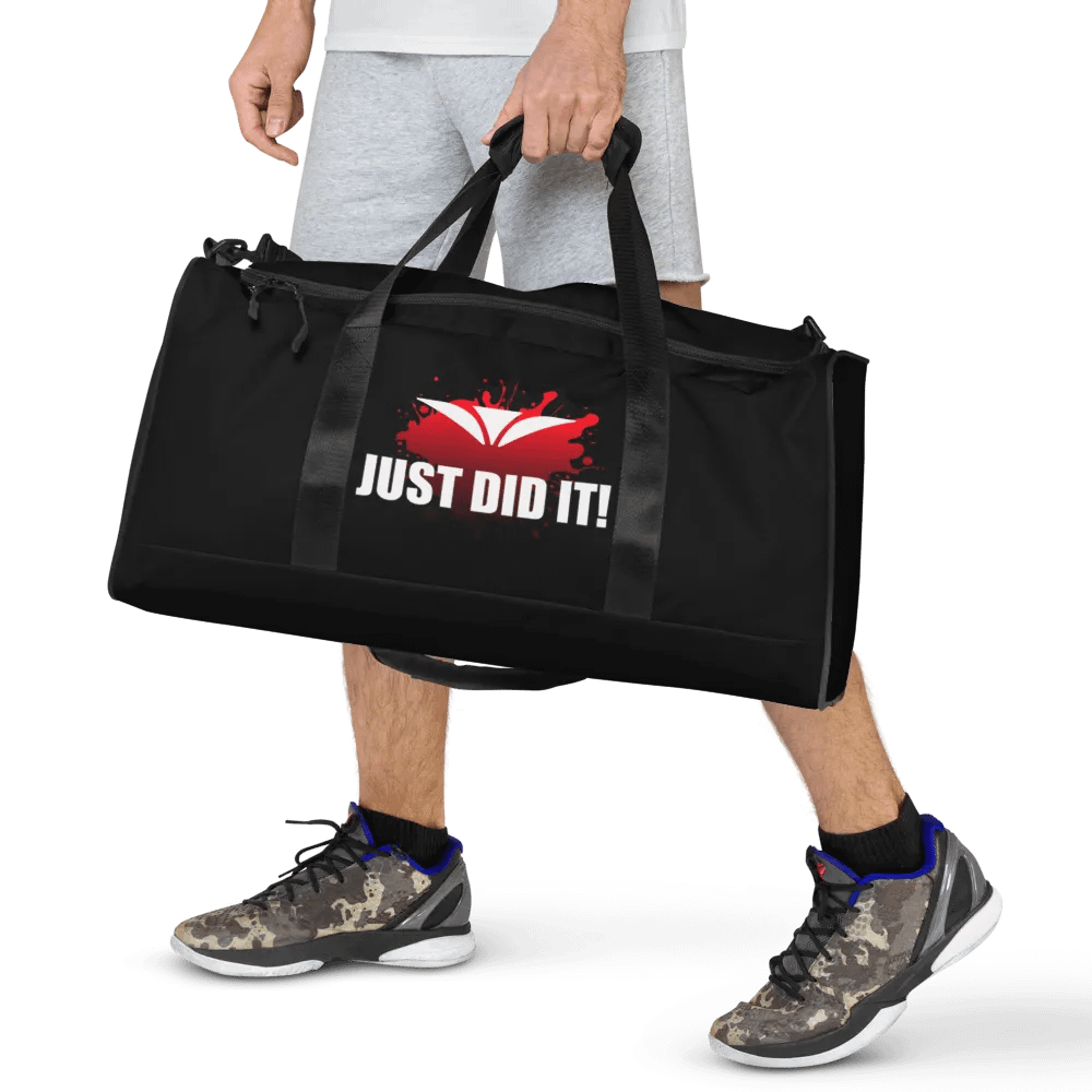 Just Did It! Red Splatter Duffle Bag product image (7)