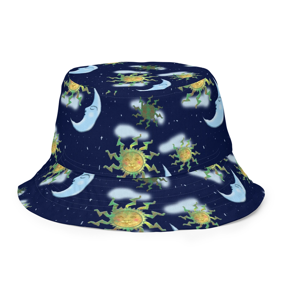 Clouds and Antique Sun Bucket Hat product image (10)