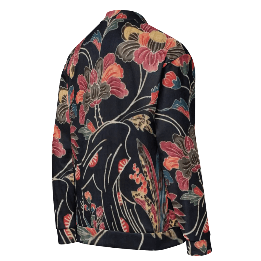 Red Flowers Bomber Jacket product image (4)