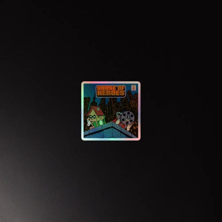 House of Heroes Holographic Sticker product image (4)