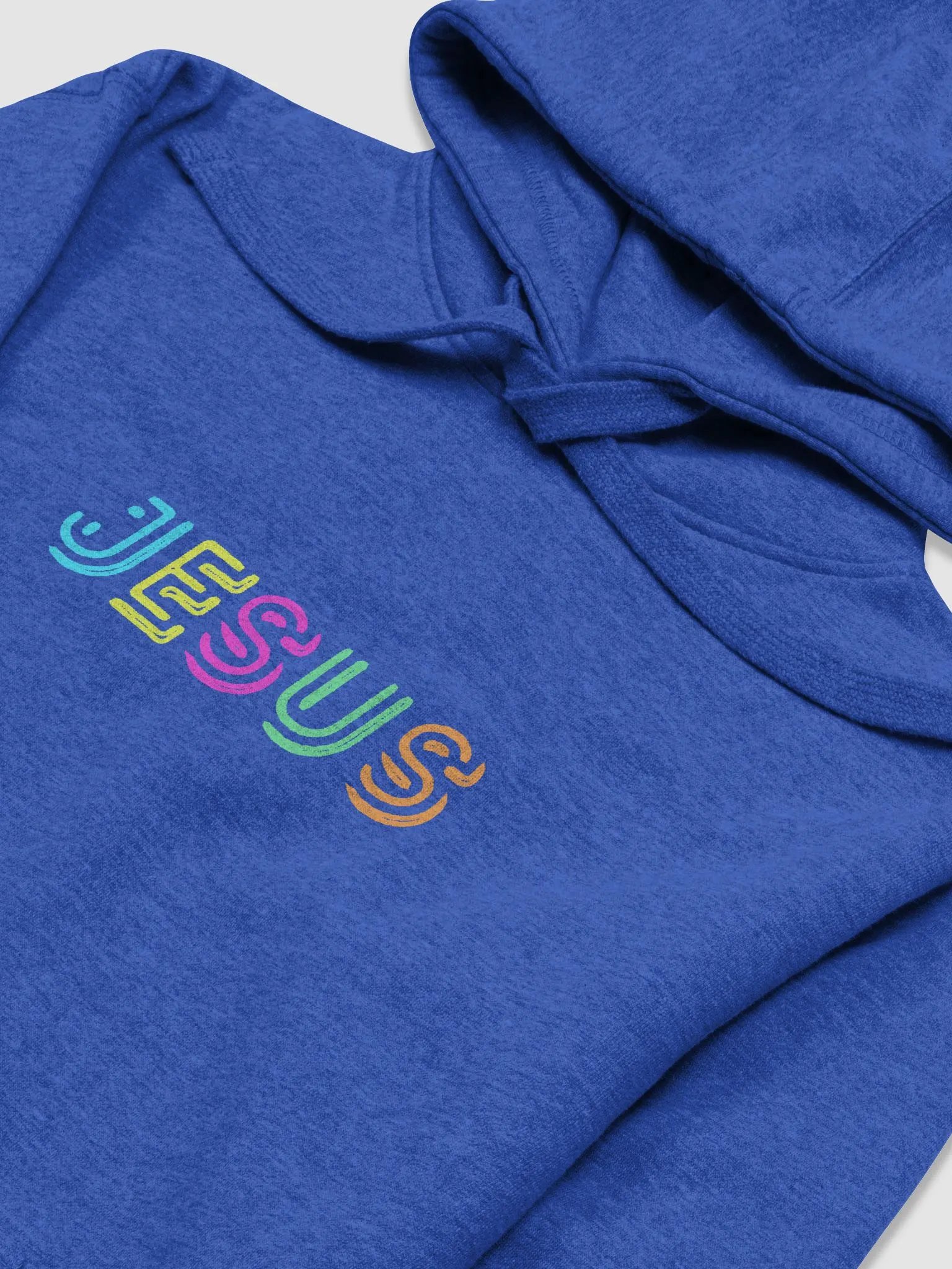 Colorful Jesus - Blue Hoodie product image (3)
