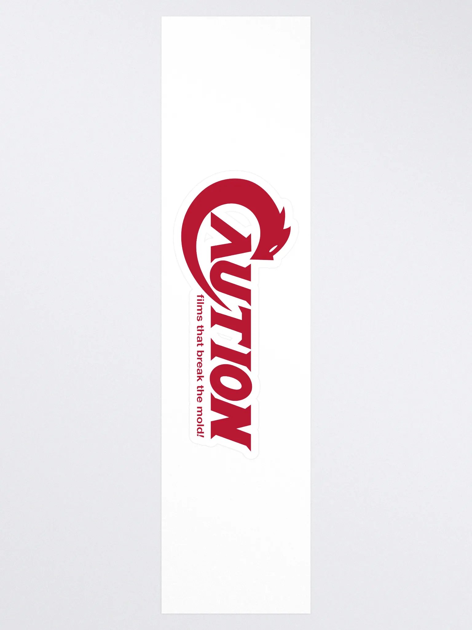Caution Sticker (Large) product image (3)