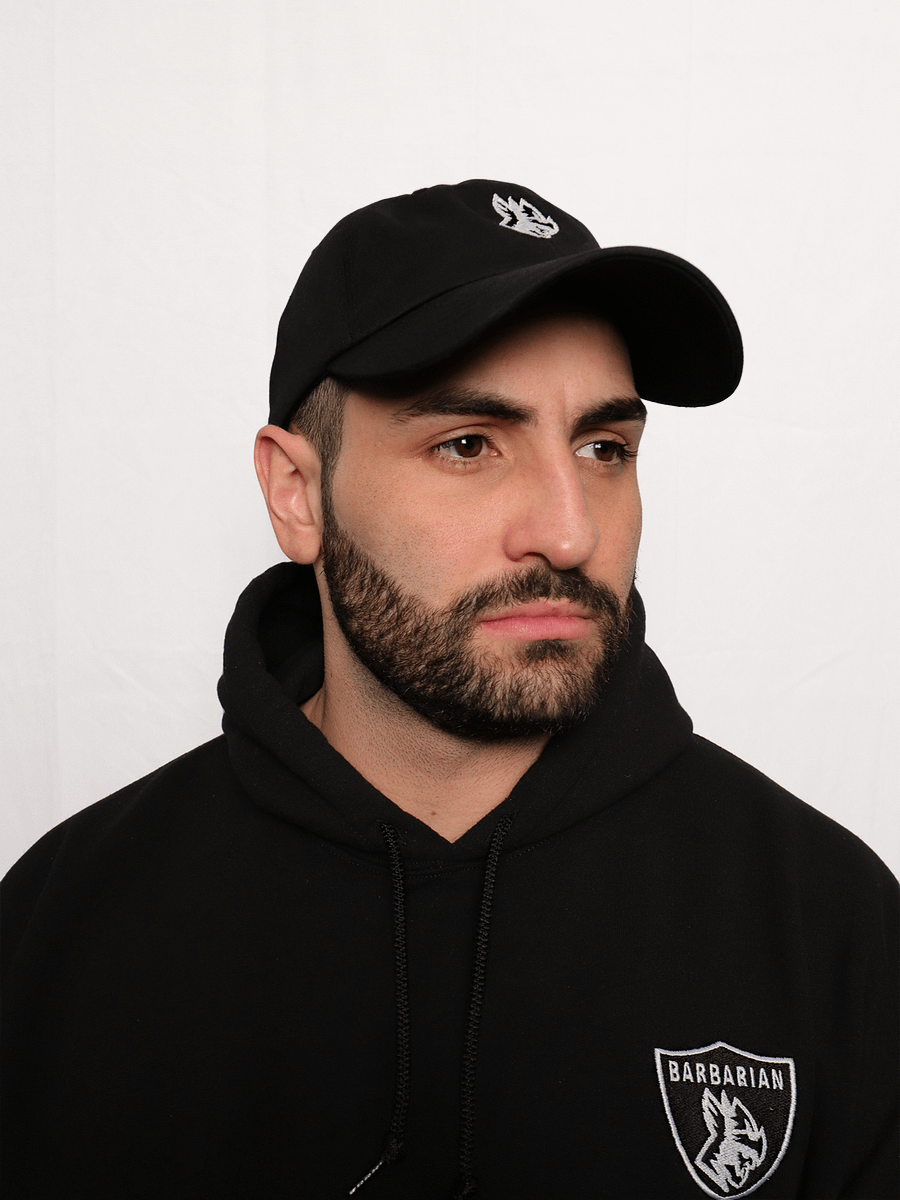BarbarianBody Embroidered Black Dad Hat (48-hour Early Bird Discount) product image (3)