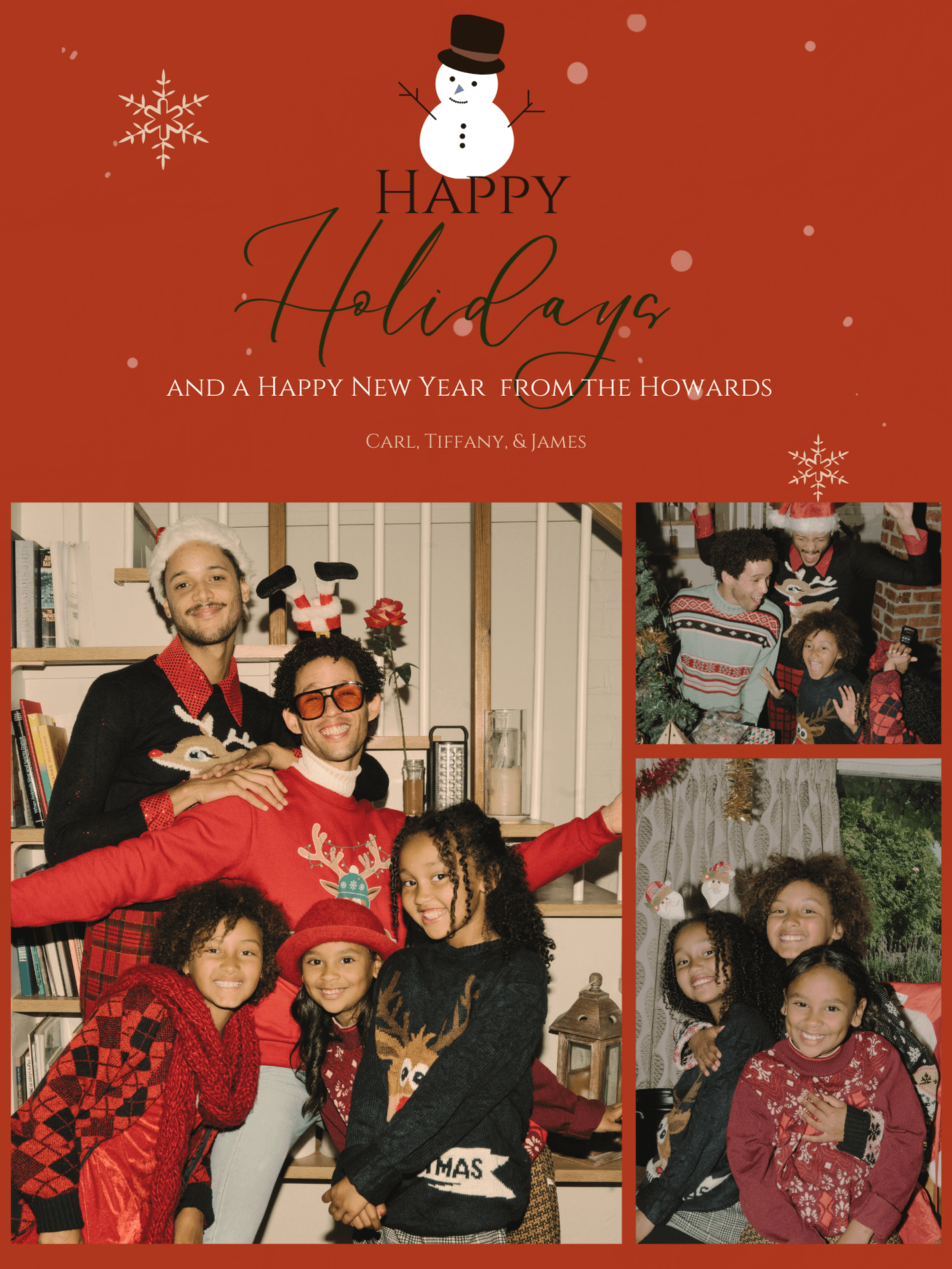 Fall 2025 Uncommon Holiday Cards for Families ✨ product image (1)