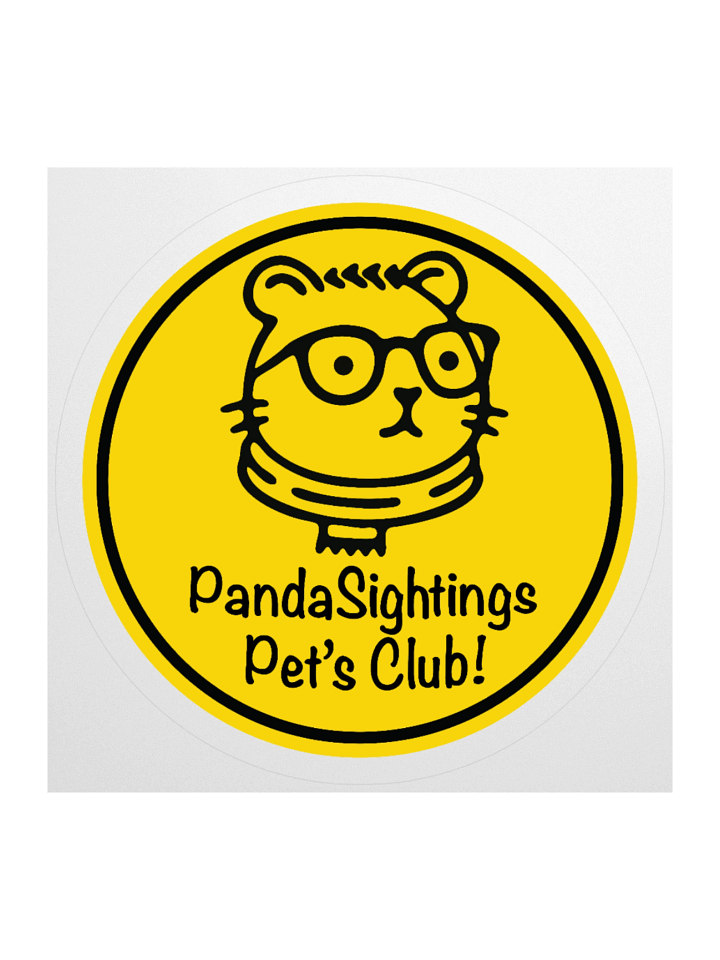 Pet's Club Sticker! product image (3)