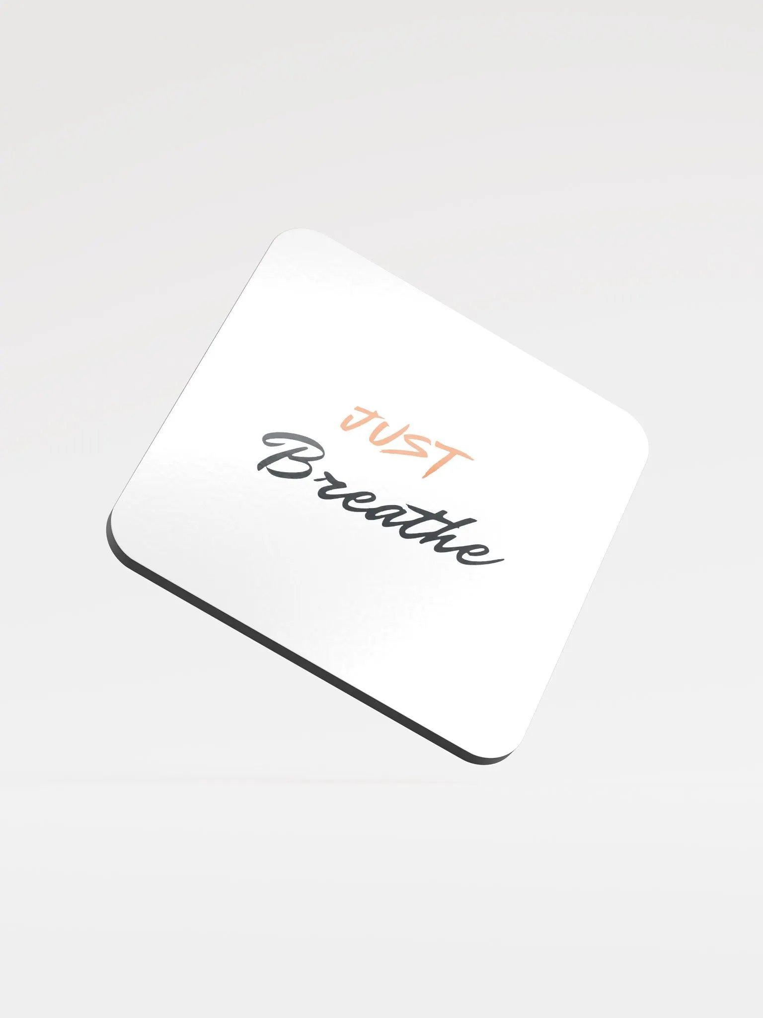 JUST Breathe Cork Coaster product image (1)