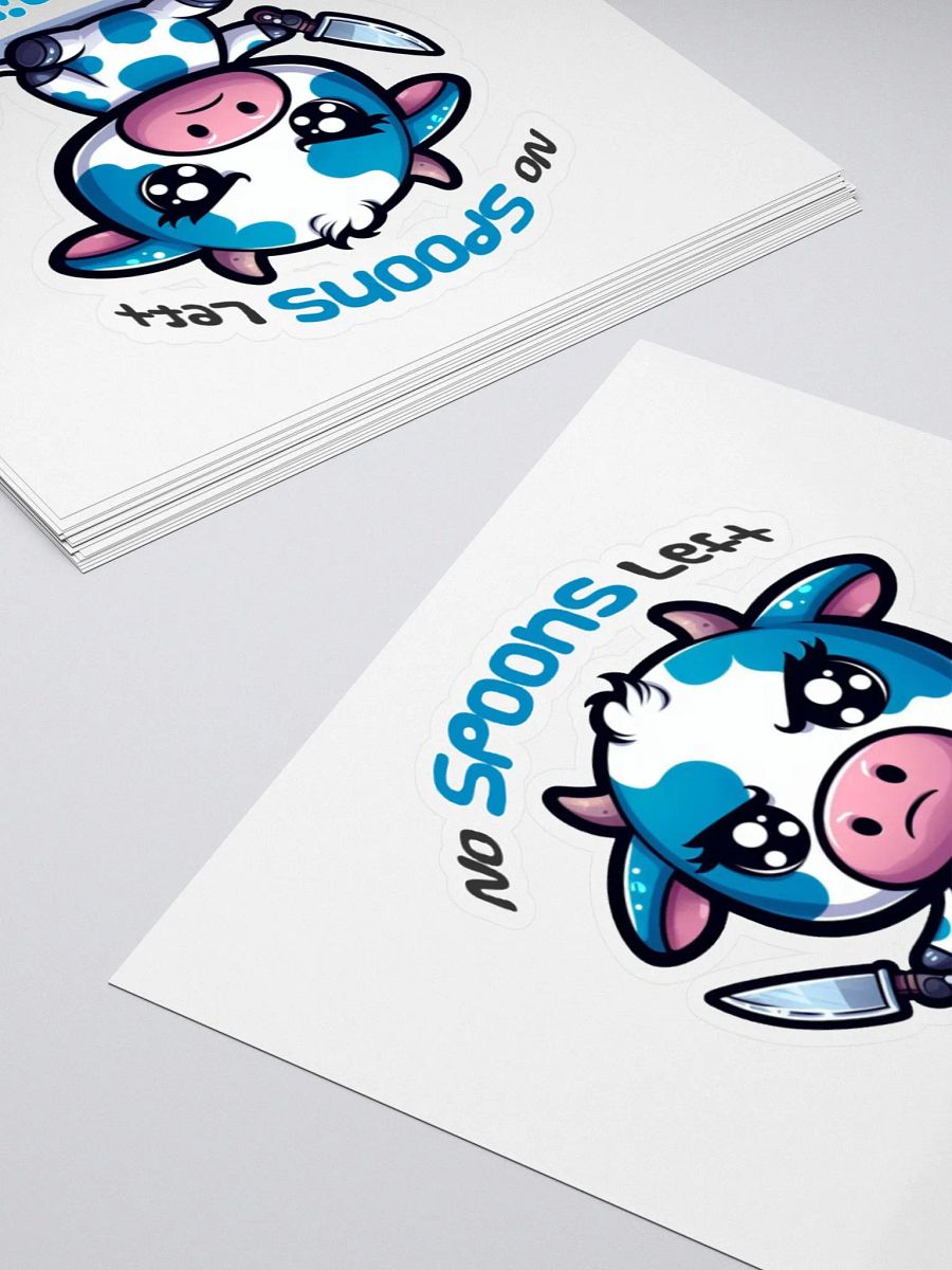 No Spoons Sticker product image (11)