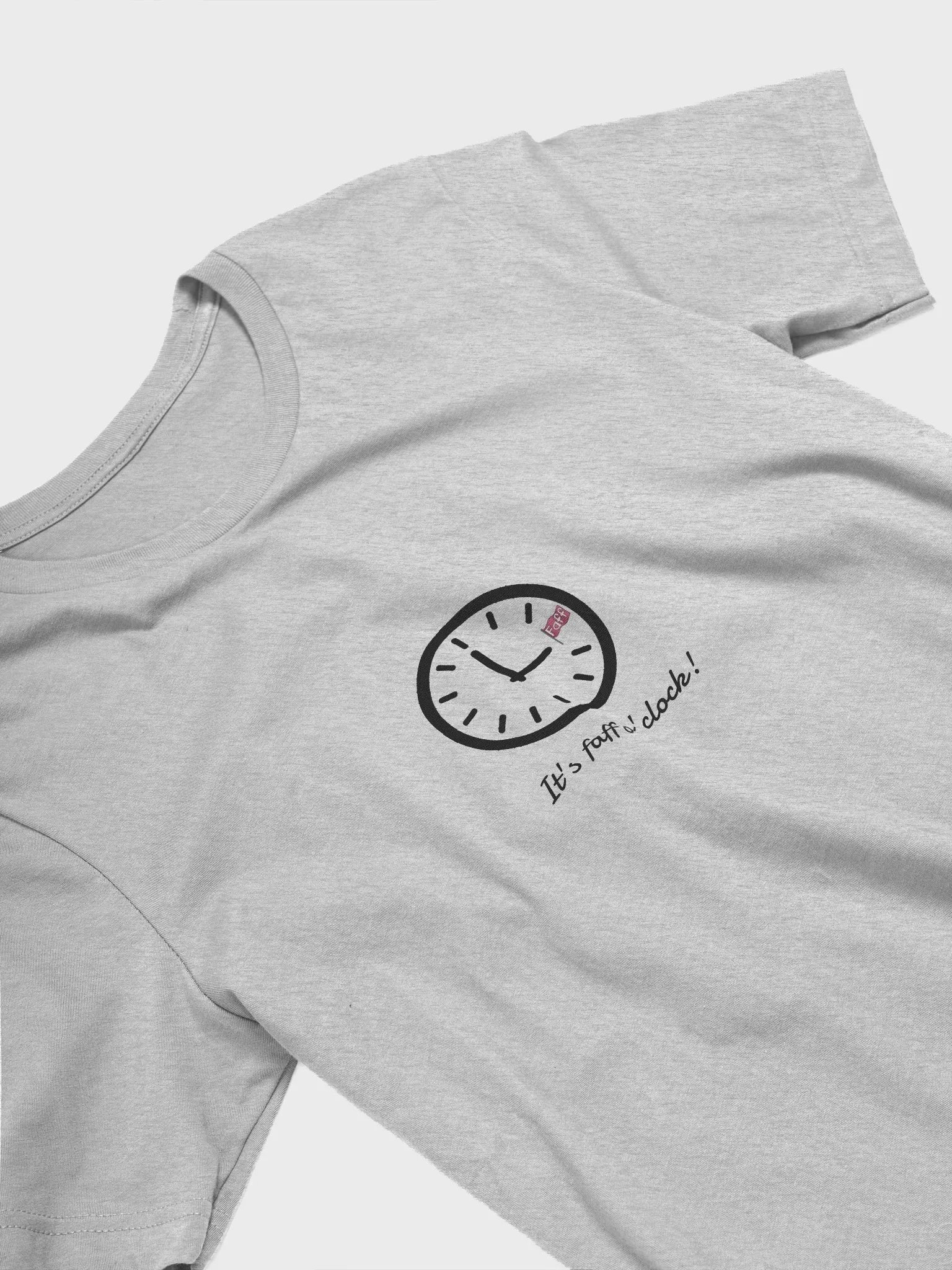 Faff o'clock t shirt (light) product image (9)