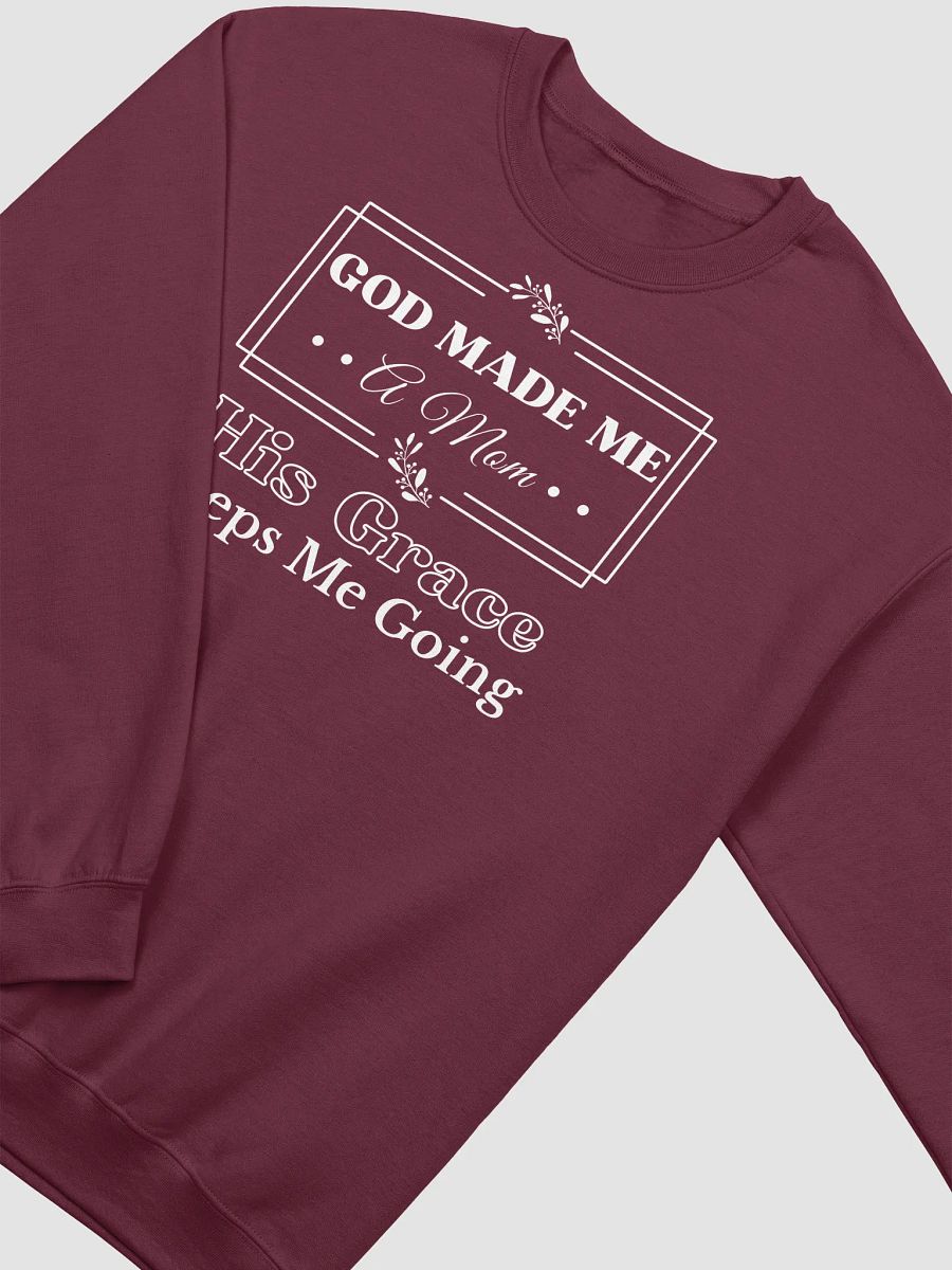 God Made Me A Mom, Gildan Sweatshirt. product image (8)