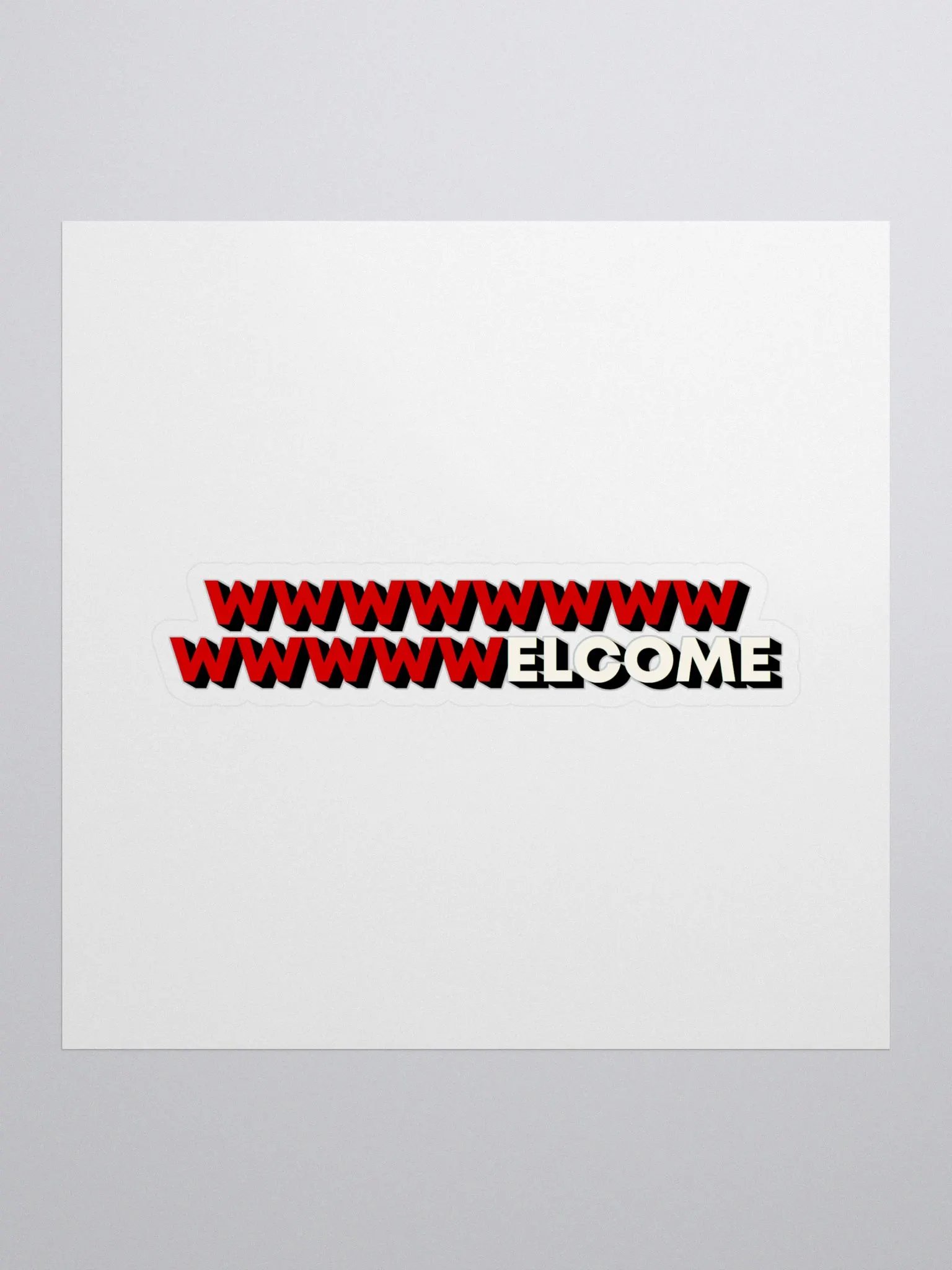 Lincoln 94 Welcome Sticker product image (1)